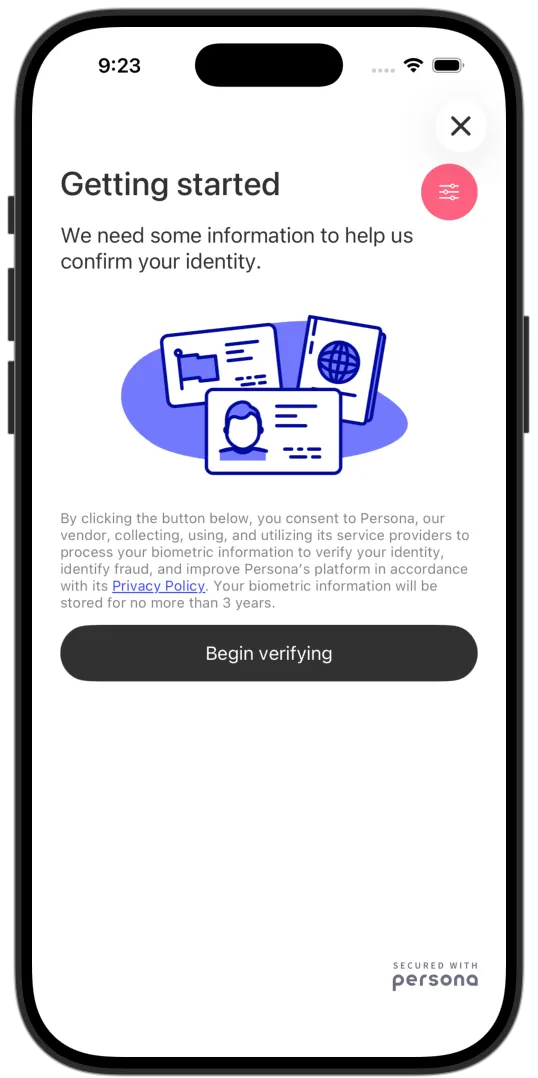 persona verification flow start