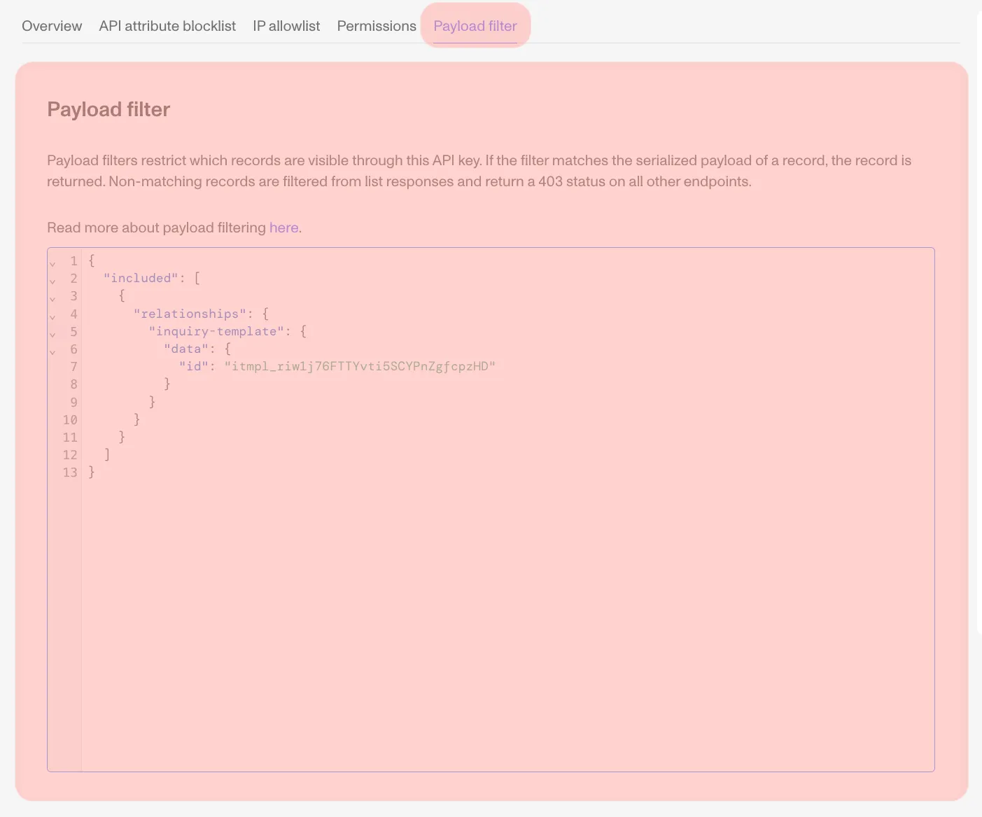 api-key-payload-filters